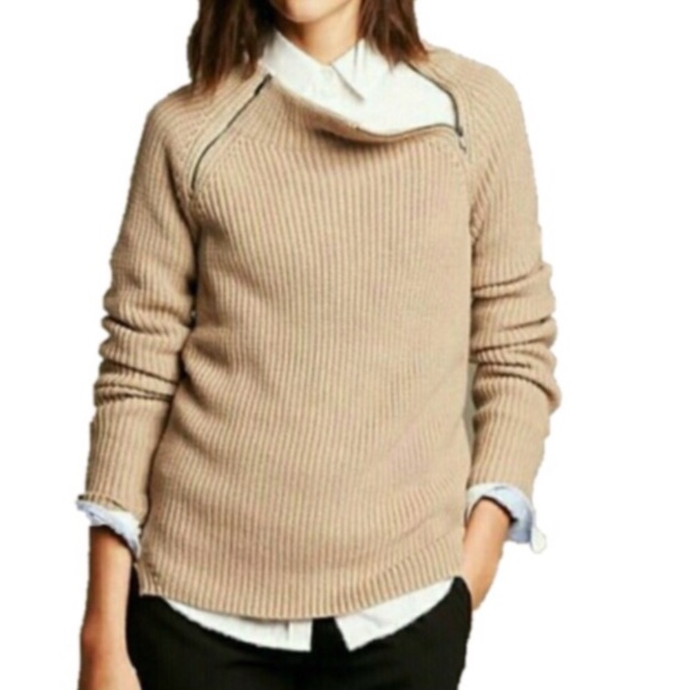 Brown/Cream Banana Republic Sweater